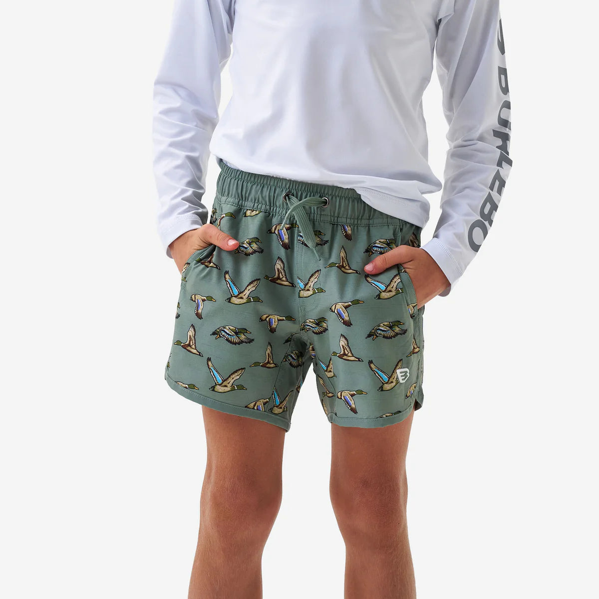 BURLEBO -  Youth Swim Trunk