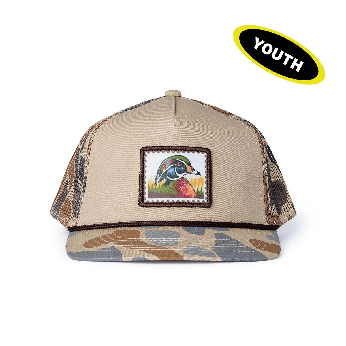 BURLEBO - Youth Cap - Wood Duck Stamp - Camo