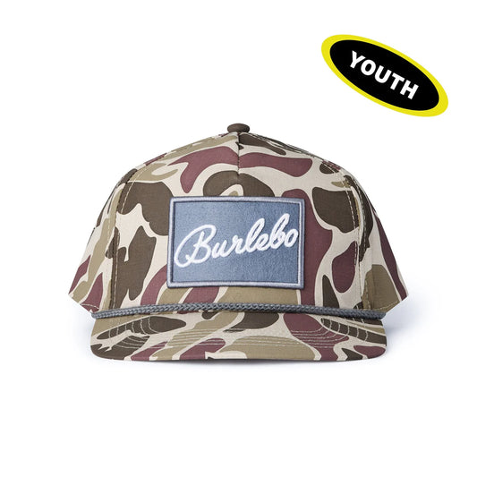 BURLEBO - Youth Cap - BURLEBO Grey Patch - Camo