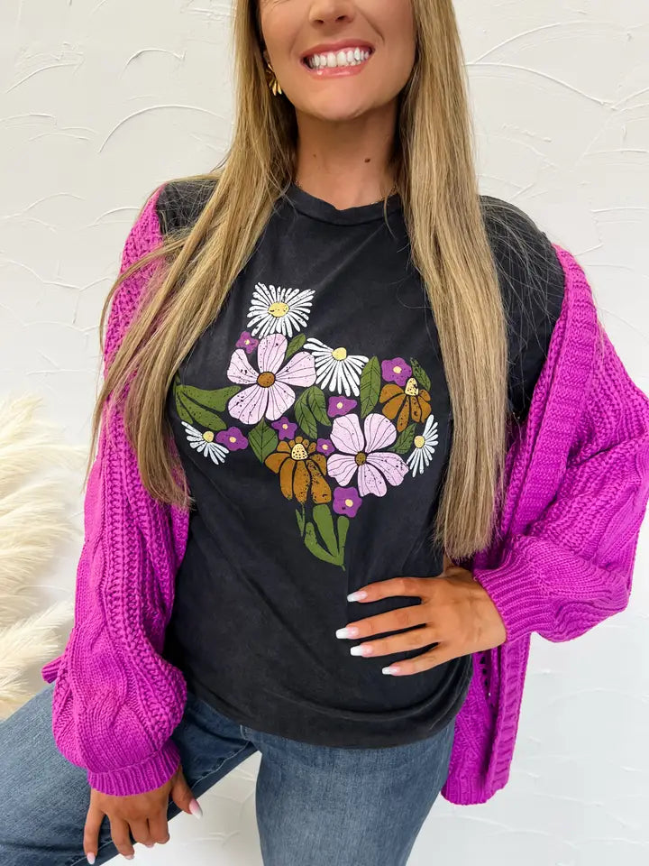 Texas Blooms Tee