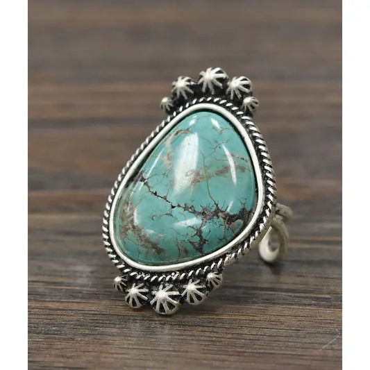 Turquoise Adjustable Ring
