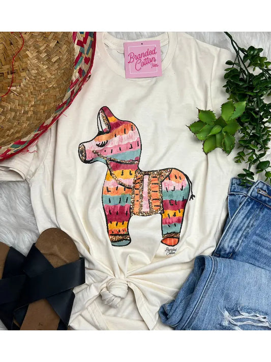 Branded Cotton - Pretty Piñata Tee