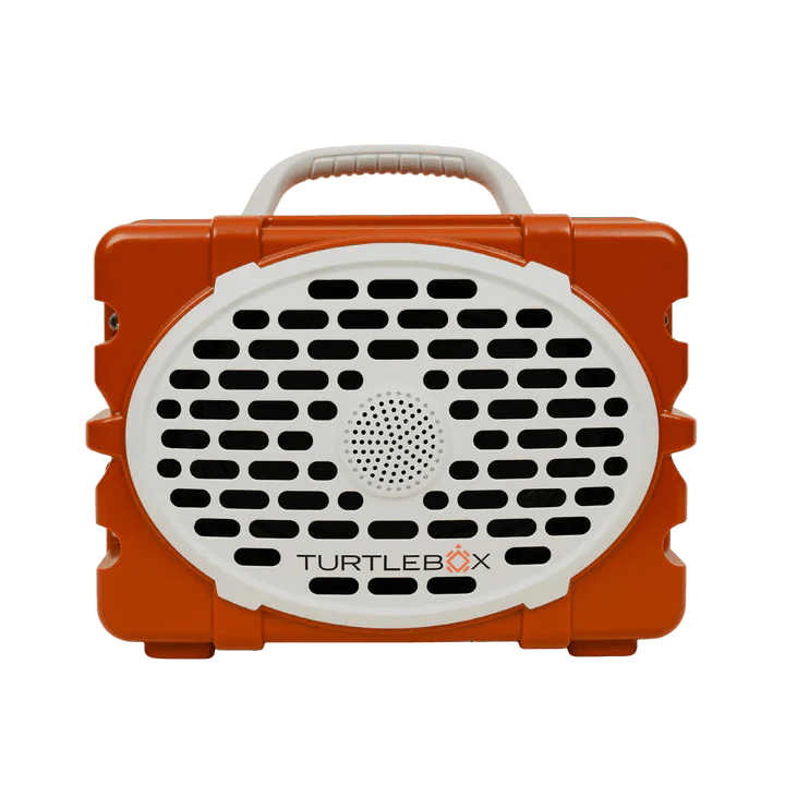 Turtlebox Gen 3 Speaker - UT BURNT ORANGE/WHITE