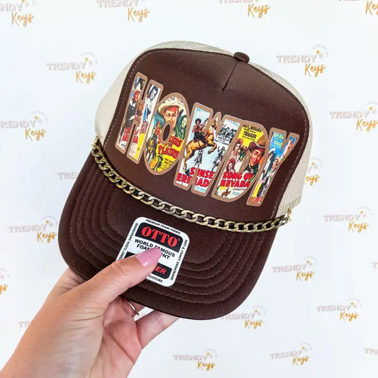 TrendyKeys - Vintage Cowboy Howdy Hat