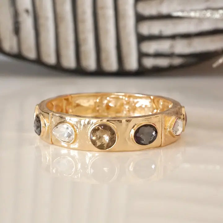 Sparkly Crystal Stretch Bangles
