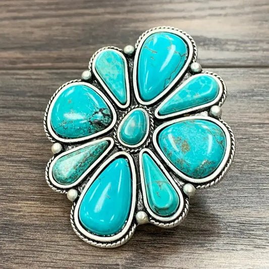 Turquoise Adjustable Ring