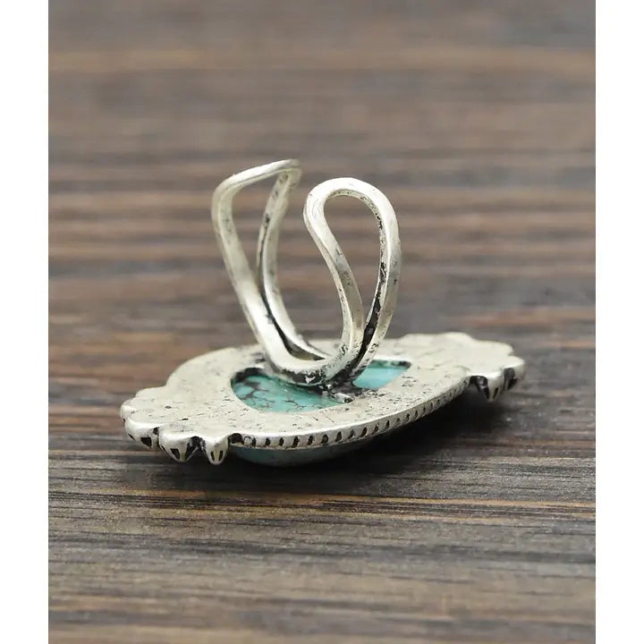 Turquoise Adjustable Ring