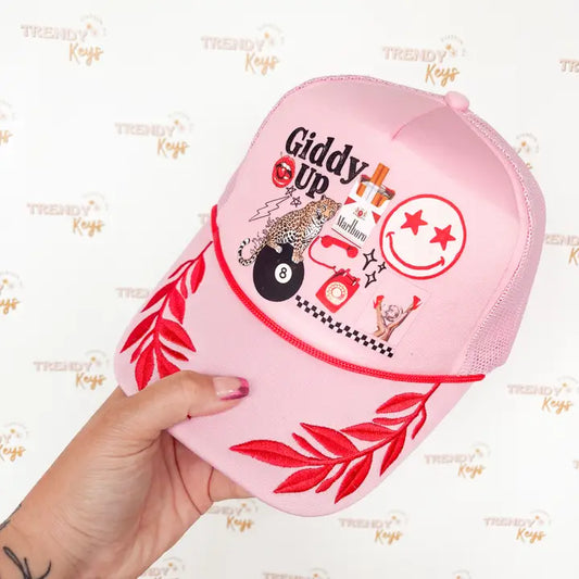 TrendyKeys - Giddy Up Graphic Trucker Hat
