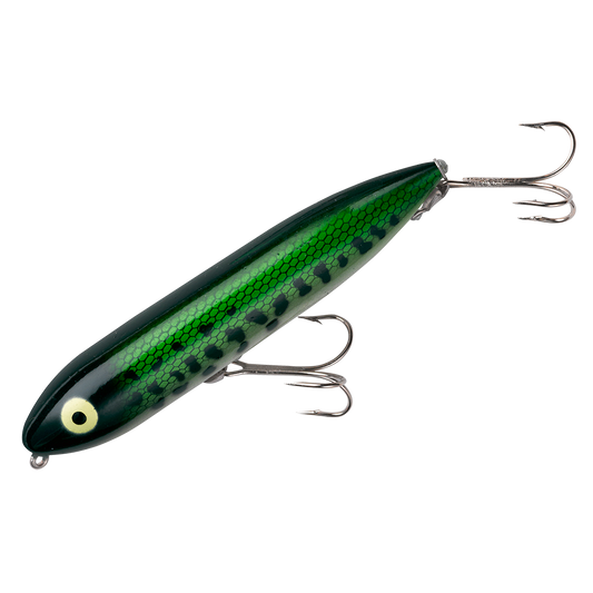 Heddon X9255BB Zara Spook Fishing Hard Bait Topwater Lure - 3/4 OZ - Baby Bass