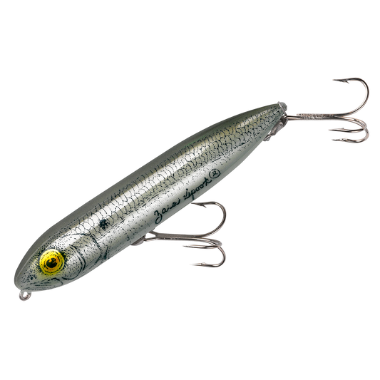 Heddon Zara Spook Fishing Lure Hard Bait - G-Finish/Shad - 4 1/2 in 3/4 Oz
