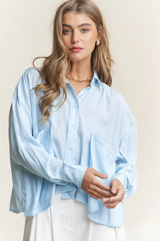 J.NNA - Button Up Blouse