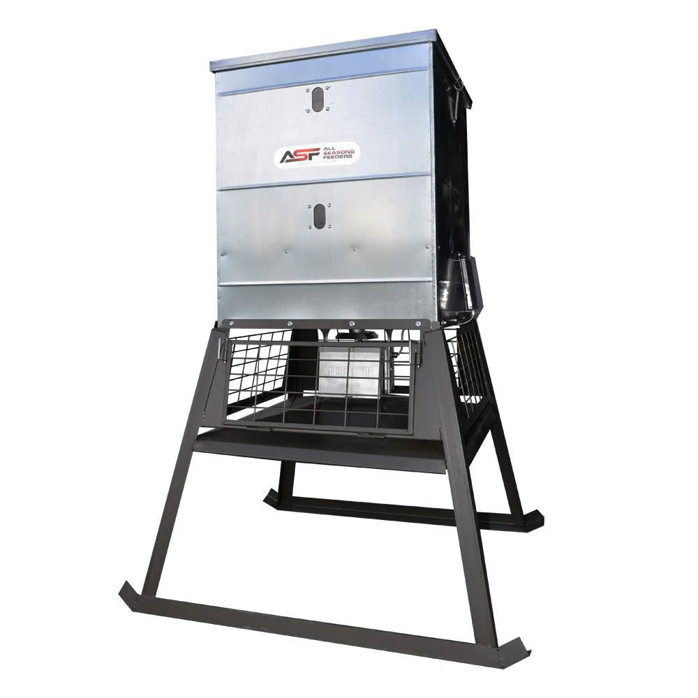 All Seasons Feeders 600-lb. Stand & Fill® Broadcast Feeder