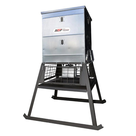 All Seasons Feeders 600-lb. Stand & Fill® Broadcast Feeder