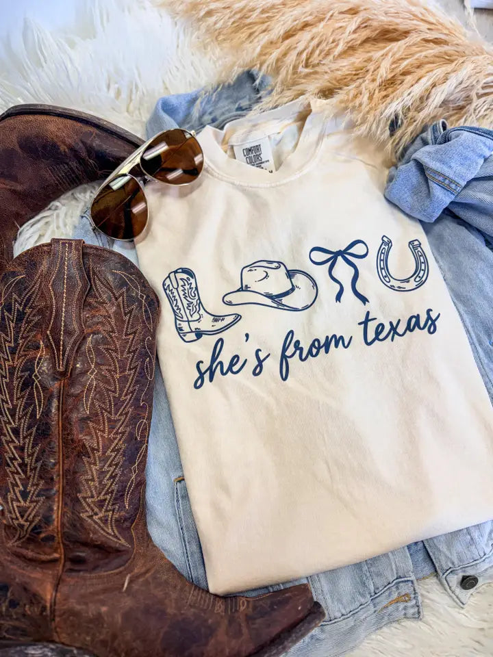 Hart and Hollow - She's from Texas Tee
