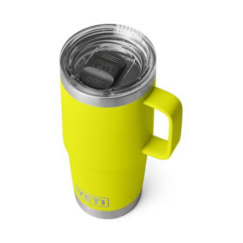 YETI - Rambler 20oz Travel Mug - Ferefly Yellow